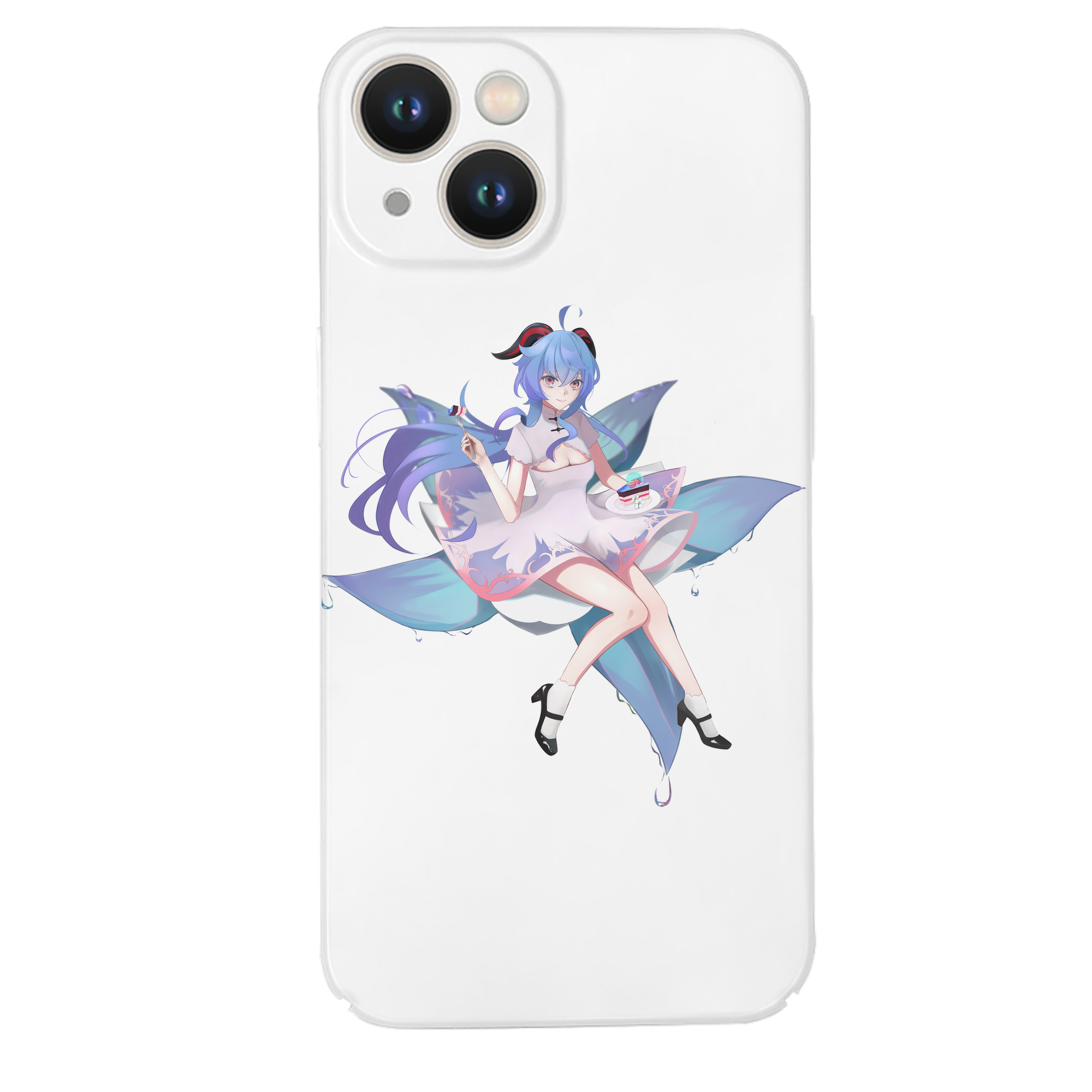 げんし神 甘雨 かんう genshin Ganyu 【iPhone 14シリーズ対応】ハードケース